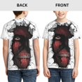 thumbnail image 4 of Attack On Titan Youth T-Shirts Graphic Shirts Blouse For Teen Boys Girls Casual Short Sleeve Tee Tops X-Small, 4 of 6
