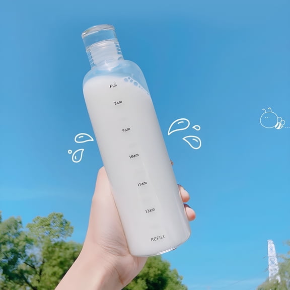 ACDANC Clear Plastic Water Bottles - 16 Oz Plastic Bottles With Caps Leak Proof - Plastic Juice Bottles For Juicing - Reusable Plastic Bottle For Juicing Water Water Bottle Kitchen Supplies