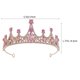 thumbnail image 4 of Diadema de fiesta con corona de diamantes de imitación, tocado de fiesta para niña pequeña, 4 of 5