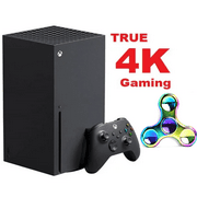 2022 Newest - Xbox -Series -X- Gaming Console System- 1TB SSD Black X Version with Disc Drive