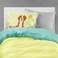 thumbnail image 2 of Carolines Treasures BB6110PILLOWCASE Easter Eggs English Foxhound Fabric Standard Pillowcase Standard multicolor, 2 of 2