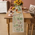 thumbnail image 2 of Rustic Vegetable Garden Table Runner 72 Inches, Vintage Farmhouse Plants Beige Bed Runner Dresser Scarves Tabletop for Indoor Outdoor Parties/Ceremony/Banquet, 18" x 72", 2 of 8