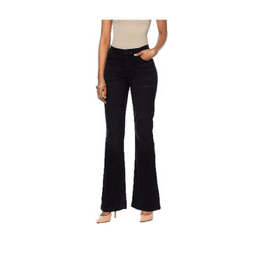 DG2 by Diane Gilman Infinity Stretch Tri-Fit Bootcut Jean Black XXS (000-00-0)
