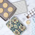 thumbnail image 5 of BZSMCE Pot Holder Oven Mitts Cooking baking Pattern Painting Creative Pattern Size:7x9.8in, 5 of 7