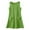 Light Green, variant on WOYY Toddler Girls Eyelet Sundress Solid Summer Casual Tank Dress with Pocket, Sizes 3-14