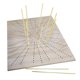 thumbnail image 4 of Tablero de bloques de ganchillo con 10 pines, tablero de agujeros de 30x30 cm, regalos para madres, abuelas, tablero de madera para principiantes para Cuadrado BLESIY Tablero de bloqueo de ganchillo, 4 of 8