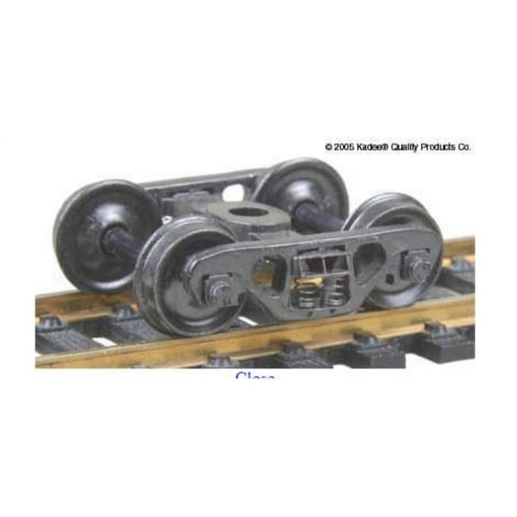 Kadee HO Scale #518 Barber® S-2 70-Ton Metal Spring Trucks - 33" Wheels 1 Pair