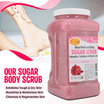 thumbnail image 7 of SPA REDI - Sugar Body Scrub,Sensual Rose, 128 Oz - Exfoliating, Moisturizing, Hydrating and Nourishing, Glow, Polish, Smooth and Fresh Skin - Body Exfoliator, 7 of 7