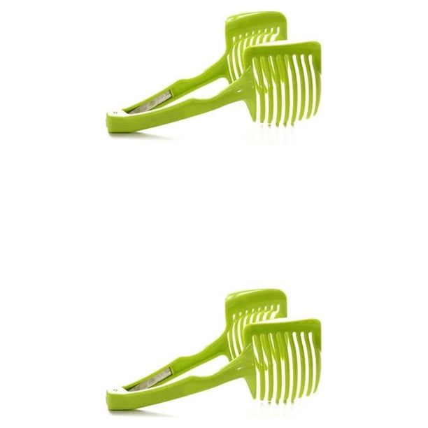 Bearachild Handheld Orange Slicer Multi-functional ABS Home Gadgets Tool Lemon Cooking Chopping Manual Vegetable Fruit Chopper Device Type2 NO2
