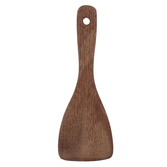 Angled Wooden Spatula, Non-Stick Pan Safe Turner for Cooking and Baking