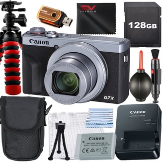 Canon PowerShot G9 X Mark II Digital Camera - Black, 20.1MP