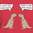 thumbnail image 3 of CafePress - T Rex Feelings, Hilarious Women's Dark T Shirt - Women's Traditional Fit Dark T-Shirt, 3 of 4
