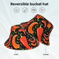 thumbnail image 2 of Balery Red Hot Chili Sombreros para el sol para hombre y mujer, sombrero de pescador con UPF 50+, 2 of 6