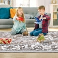 thumbnail image 3 of TROPOW Washable Area Rugs,Rugs for Living Room Bedroom Decor Oriental Vintage Carpet Non Skip Floor Mats Distressed Large Rug for Classroom Nursery Dining Room Office, 3 of 7