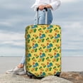 thumbnail image 7 of Xecao Roosters And Sunflowers Print Elastic Luggage Cover, Double-sided Print , Perfect for Travel, Business, and Daily Use (Suitcase Not Included)-Large, 7 of 7