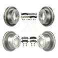 thumbnail image 1 of Transit Auto Kit de Rotors de Frein à Disque et Plaquettes Céramiques pour Voiture 2016 Chevrolet Express 4500 avec Roues Uniques Rotor 3.38 Pouces de Haut KGT-102969, 1 of 11