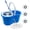 Blue, variant on AZ 36 Rolls Clear Carton Sealing Tape Packing Package Box 2"x110 Yards 330 ft