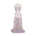 thumbnail image 2 of Zelouf Sidney Lace W/sequins  , Sewing, DIY, Crafts Fabric by the Yard, Lilac/nude, 3 Yard, 2 of 2