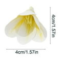 thumbnail image 3 of Room Decor Qwtwty Simulation Flower Head Plastics Flower Head Decoration DIY Handmade Fake Flower Material Simulation Flower Decoration, 3 of 6