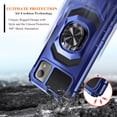 thumbnail image 4 of NGB SUPREMACY For Blu Studio Mini 2023 Phone Case Built-In Kickstand Screen Protector Magnetic Car Mount Ring Holder Blu Studio Mini 2023 Phone Cover, 4 of 6