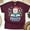 Maroon, variant on Frosty the Bookworm Shirt | Cute Snowman Reading Holiday Tee, White, Size S