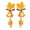 2, variant on Earrings Cartoon Animal Shape Polymer Clay Handmade Ear Studs for Party