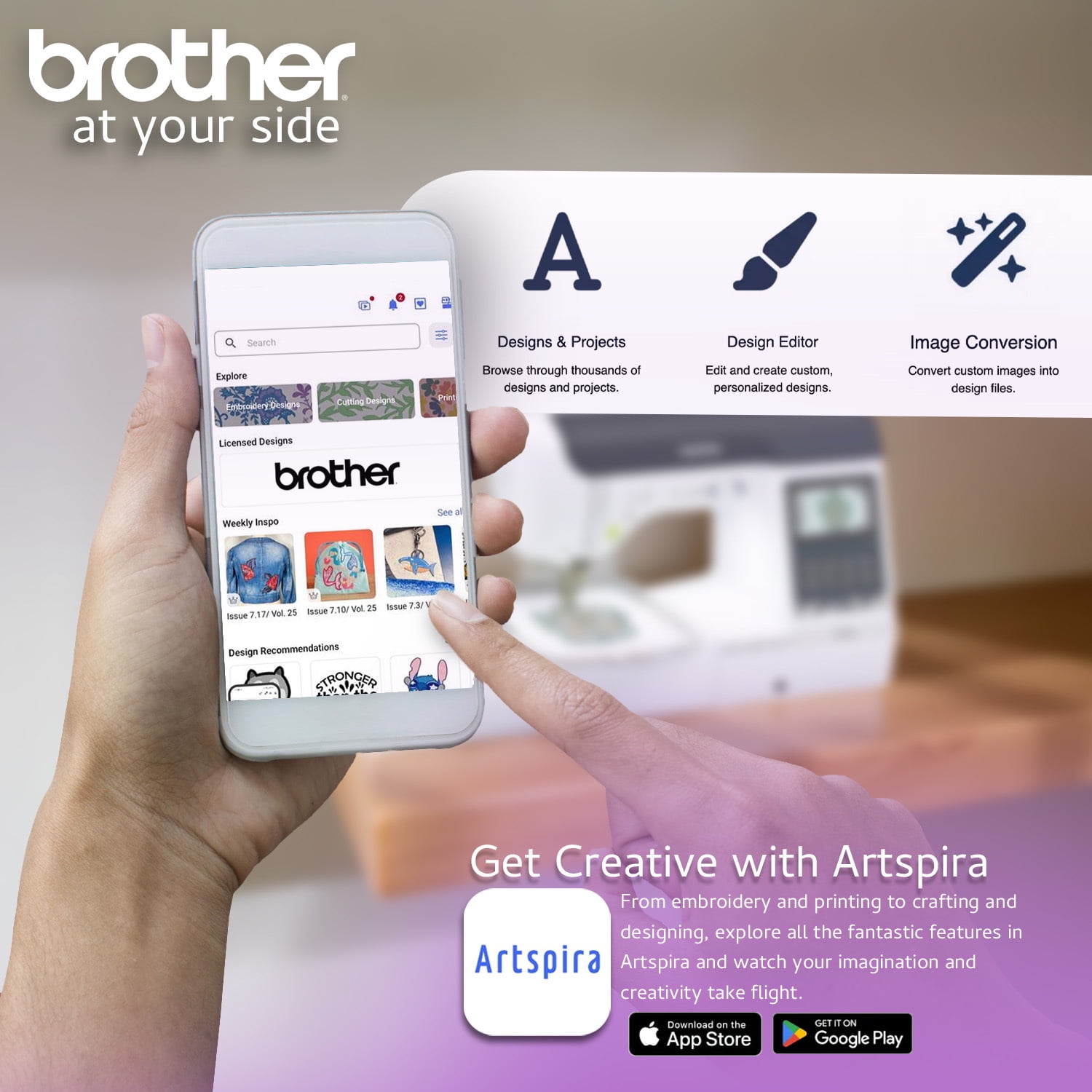 Brother SE2000 Computerized Sewing and Embroidery Machine and Accessories Bundle