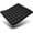 Black, variant on Air Inflatable Travel Seat Cushion, Portable Breathable Comfort Cushion, 56 Air Bubble Design for Airplane, Car, Office Chairs & Home Living – Lightweight & Ergonomic Support,18” x 16” (Black)