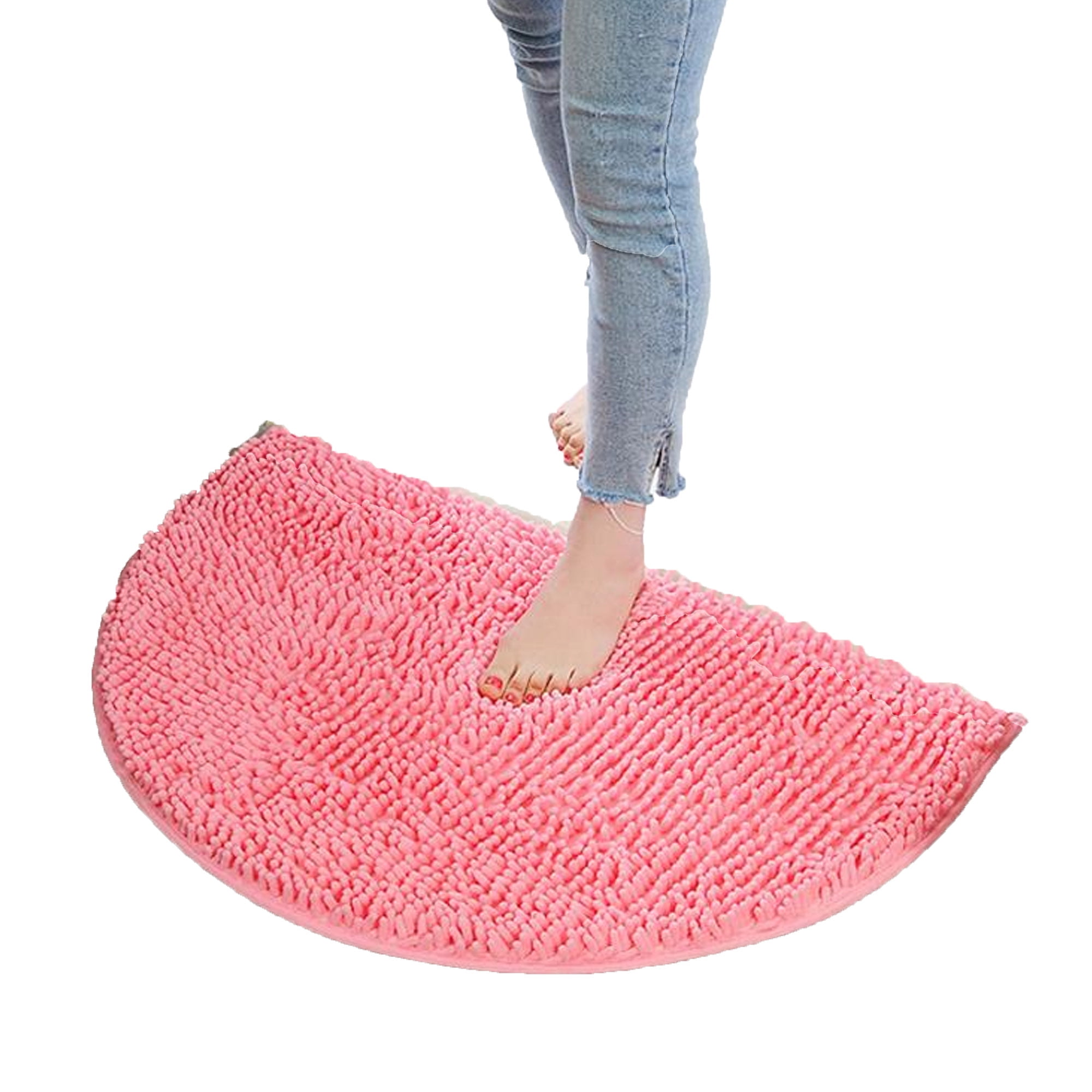 Sunisery 40*60cm Microfiber Soft Comfortable Absorbent Rugs Bathroom