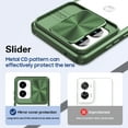 thumbnail image 3 of for Motorola Moto G 5G (2024) Case with Camera Cover, for Samsung A55 Case Crystal Clear & Not-Yellowing Slim Miltary Shockproof Protective Phone Case for Moto G 5G (2024), Olive, 3 of 6