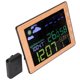 thumbnail image 1 of Monitor meteorológico, estación meteorológica inalámbrica digital Estación meteorológica inalámbrica digital Higrómetro de habitación Robusto y resistente, 1 of 8