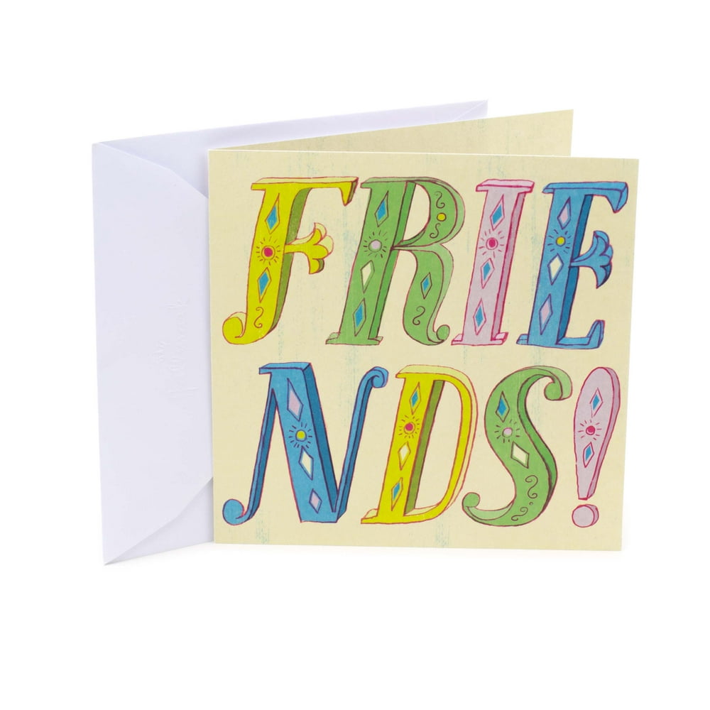 Hallmark Studio Ink, Friend, Greeting Card