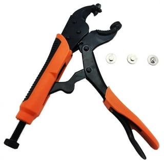 Yzs Upgraded Version Snap Pliers Fastener Tool Kit Snap Installation Set Hand Tools for Fastening Replacing Metal Snaps Repairing Boat Covers Canv