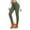 Army Green, variant on Women's Fashionable Casual Shaping Yoga Thermal Soft Sports Fitness Deer Velour Thermal High-Waisted Leggings for Warmth and Comfort,Army Green,L