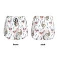 thumbnail image 3 of Daiia Funny Chicken Pattern Women's 2 in 1 Running Shorts - Lightweight Athletic Workout Gym Yoga Shorts Liner with Phone Pockets-XX-Large, 3 of 7