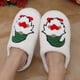 thumbnail image 4 of Zapatos Casa Sin Cordones Felpa Piel Esponjosa Navidad Lindo Enano para Hombres Mujeres, 4 of 9