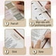 thumbnail image 4 of Laminated Bible Tab Stickers Set | Gold Foil Bible Index Tabs & Book Labels | 66 Old/New Testament Tabs + 30 Custom Blank Labels | Self-Adhesive | Easy Fold Lines | Large Print | 5-Pack | 8.11x5.43, 4 of 5