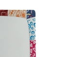 thumbnail image 3 of Ambesonne Colorful Fitted Sheet, Patchwork Retro Style, Twin Size, Multicolor, 3 of 3