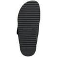 thumbnail image 5 of International Concepts Men’s Levine Strap Sandal Slipper, Black, 11.5, 5 of 5