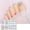 0262, variant on 3D Rhinestones Toenail Stickers Toenail Polish Strips Toenail Art Stickers Waterproof Toenail Wraps Foot Stickers