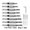 D 16PC, variant on Self Centering Drill Bit Set, Hex Shank Self Centering Hinge Drill Bit Set, Perfect for Woodworking Door and Window Hinge Installation