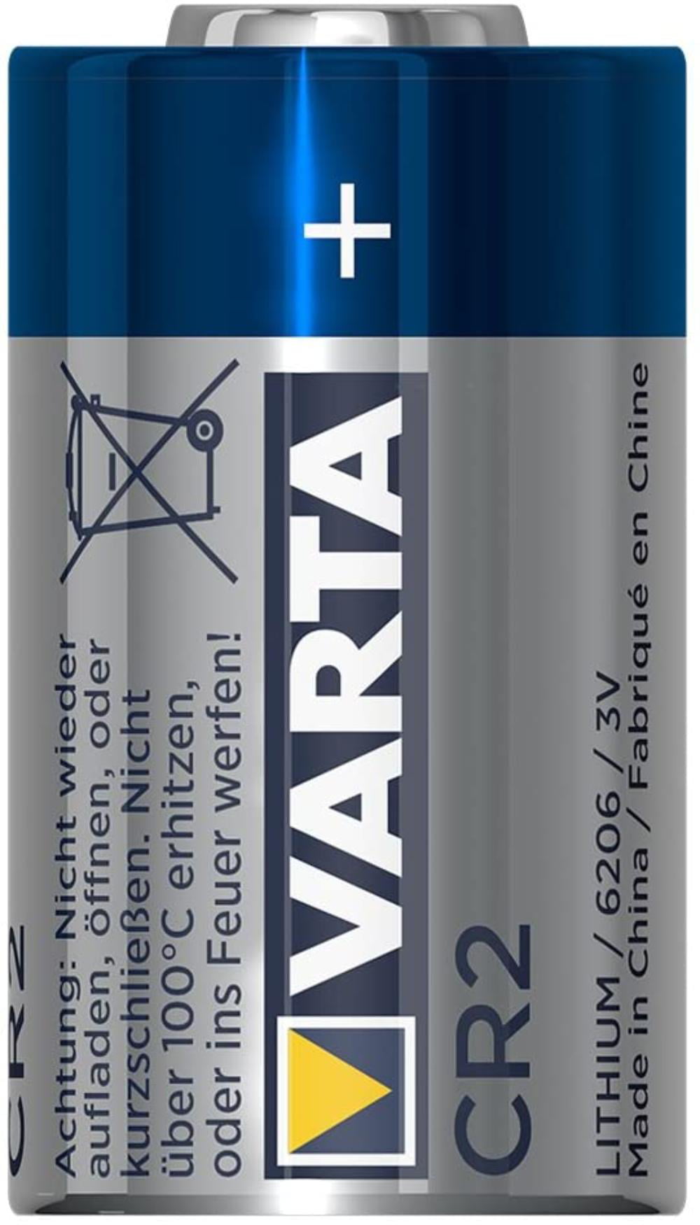 Varta Lithium Professional Photo Batterie CR2 6206 3V 1er Blister 