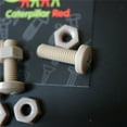thumbnail image 4 of 5 x PEEK Pan Head Screw M6 x 20mm Nuts & Bolts - Peek Plastic nuts and bolts, anti corrosion, chemical resistant, high temperature resistance (15/64 x 25/32 in), 4 of 7