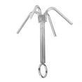 4 Claw Anchor 316 Stainless Steel Anti?Rust Grappling Hook Marine Boat