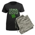thumbnail image 5 of CafePress - Irish Whiskey Women's Dark Pajamas - Women's Short Sleeve Print T-Shirt and Pants Dark Cotton Pajama Set, 5 of 7