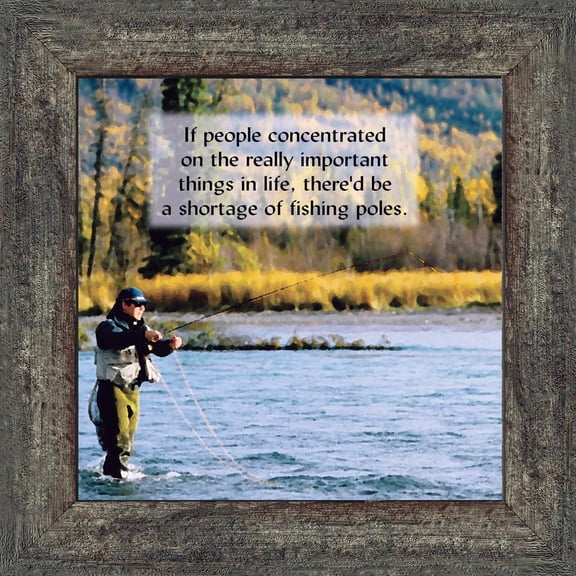 Fly Fishermen Prayer, Fishing Gifts, Beach, Boating or Fishing Decor, 10x10 8509