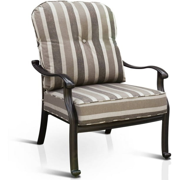 Furniture of America Bellamy Patio Chair, Set of 2, Antique Black