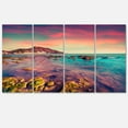 thumbnail image 2 of Design Art - Giallonardo Beach Colorful Sunset, 2 of 3