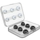 thumbnail image 1 of 6 pares de fundas protectoras para Audífonos AirPods Pro de 2.ª generación (negro mixto) WDOplteas Para estrenar, 1 of 9