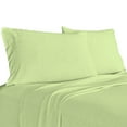 thumbnail image 3 of Brooklyn Flat Jersey Knit Sheet Set, Sage, Twin, XL, 3 of 4